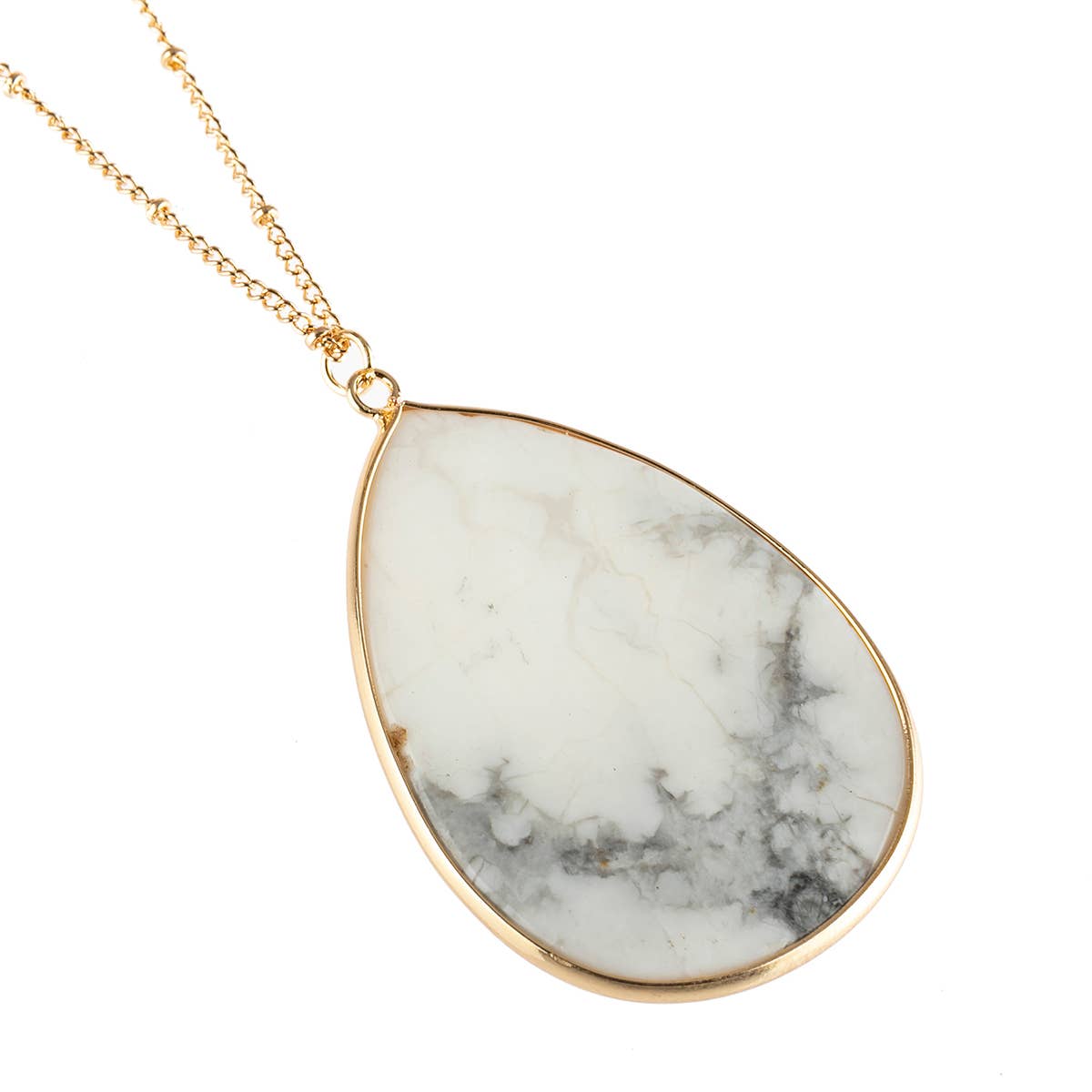 MYS Wholesale Inc - Wholesale Pendant/Charm Necklace - Oval Stone Pendant Necklace3