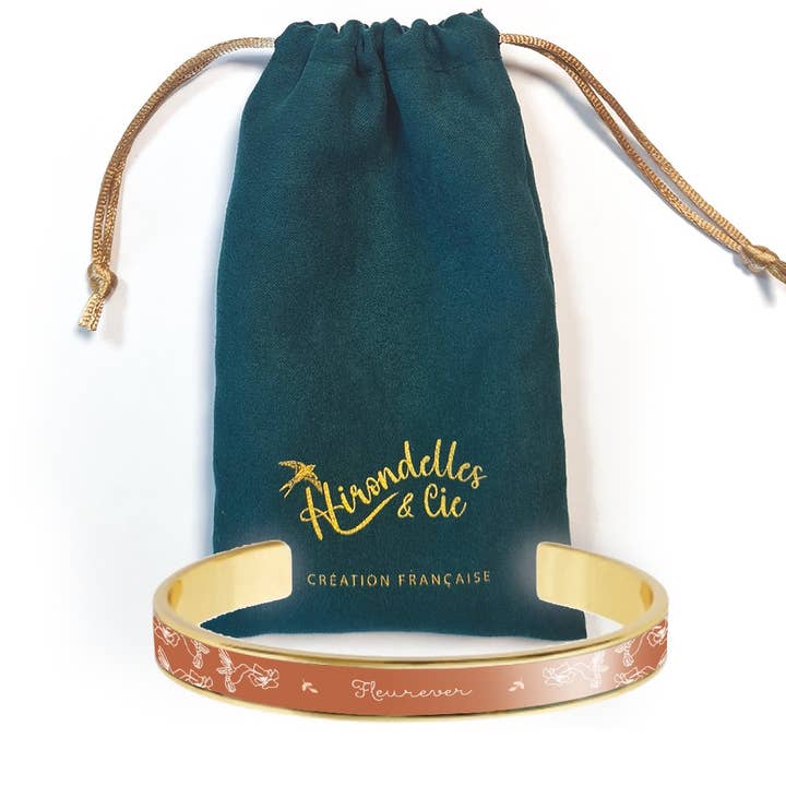 Bracciale da 8 mm - Fleurever per la vendita all'ingrosso da parte di Hirondelle & Cie