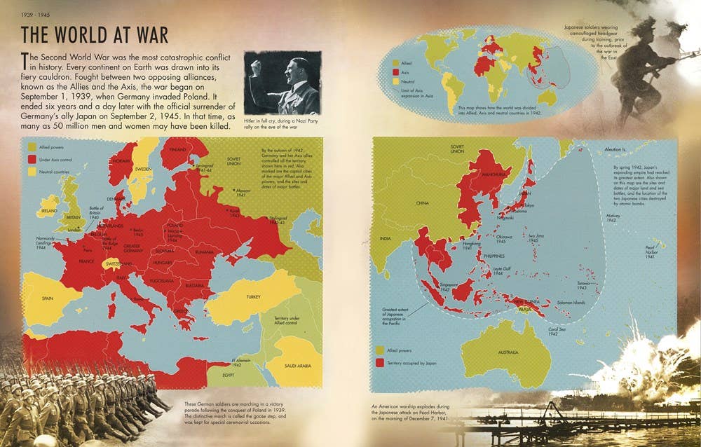 HarperCollins - Wholesale History & Geography Book - World Wars : Usborne4
