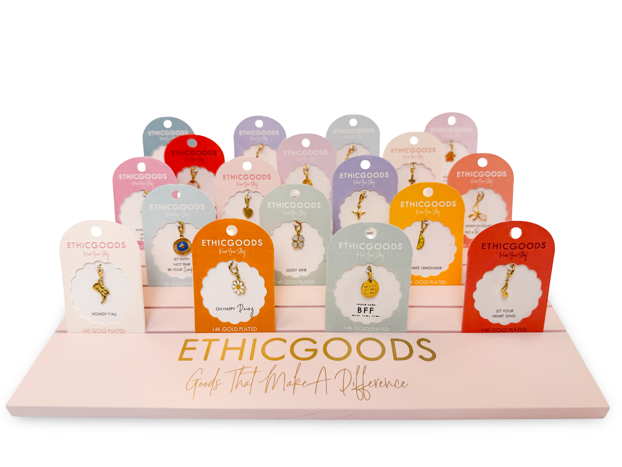 ETHICGOODS – wholesale Jewellery set – Standard Charm Set0