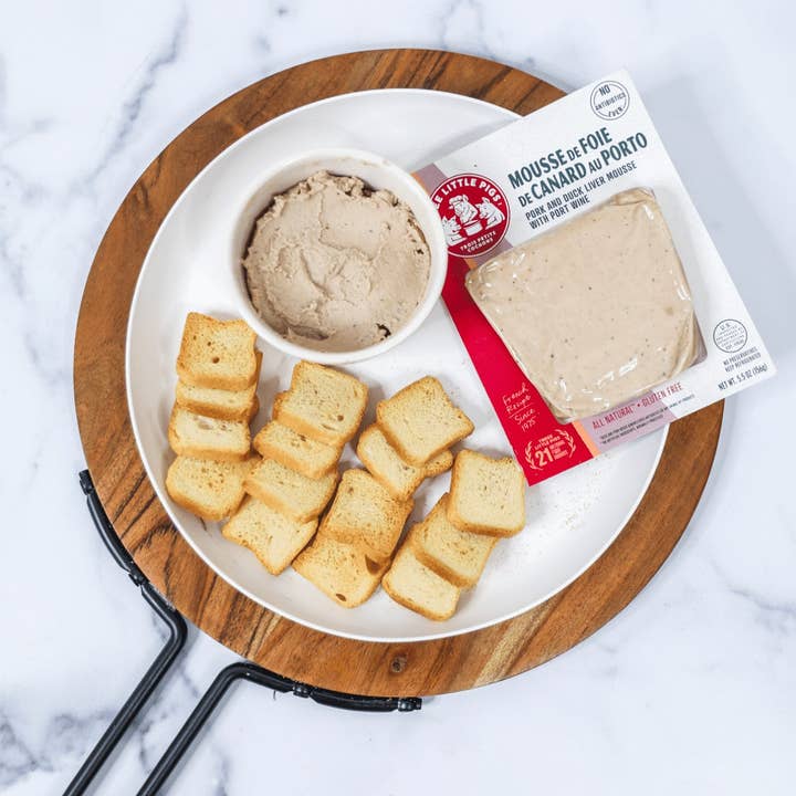 Mousse de Foie de Canard au Porto 5.5 oz for wholesale by Three Little Pigs