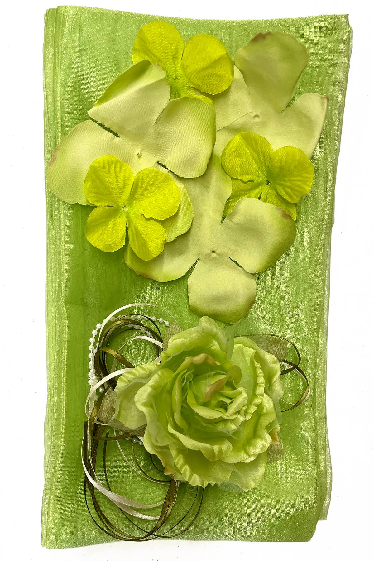 Kid's Dream - Wholesale Dress - Baby - Satin Flower Petal Baby Dress with Organza Sash22