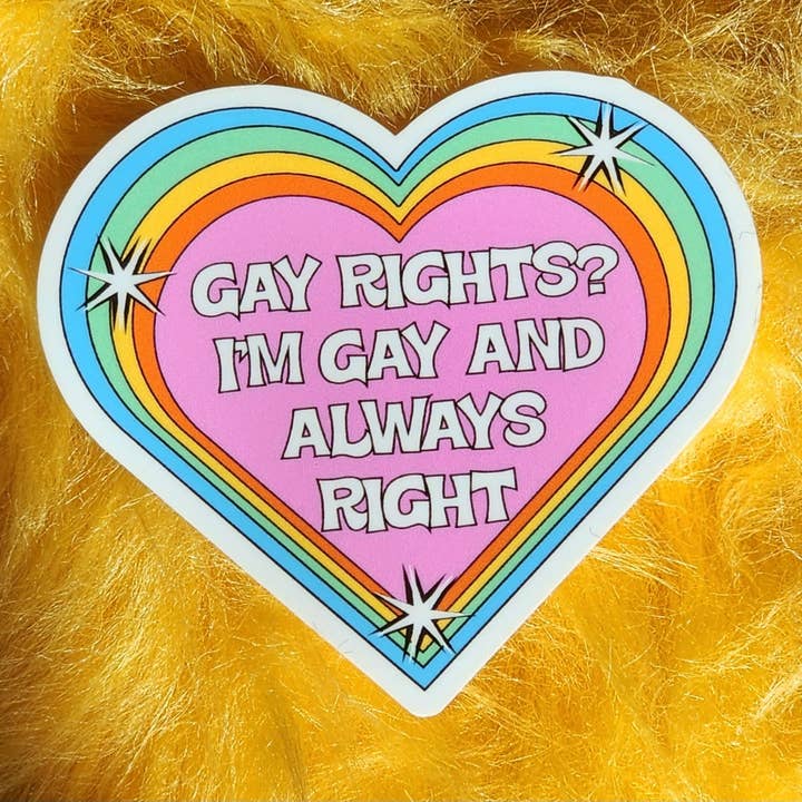 Luxe Trauma - Wholesale Sticker - Funny gay rights sticker