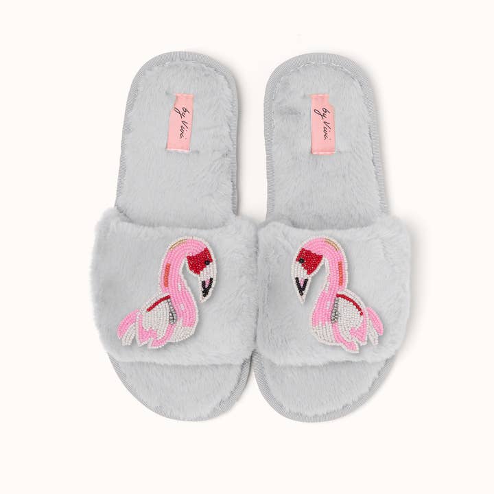 by Vivi. - Wholesale Brooch - Pair of Brooches: Pink Flamingo6