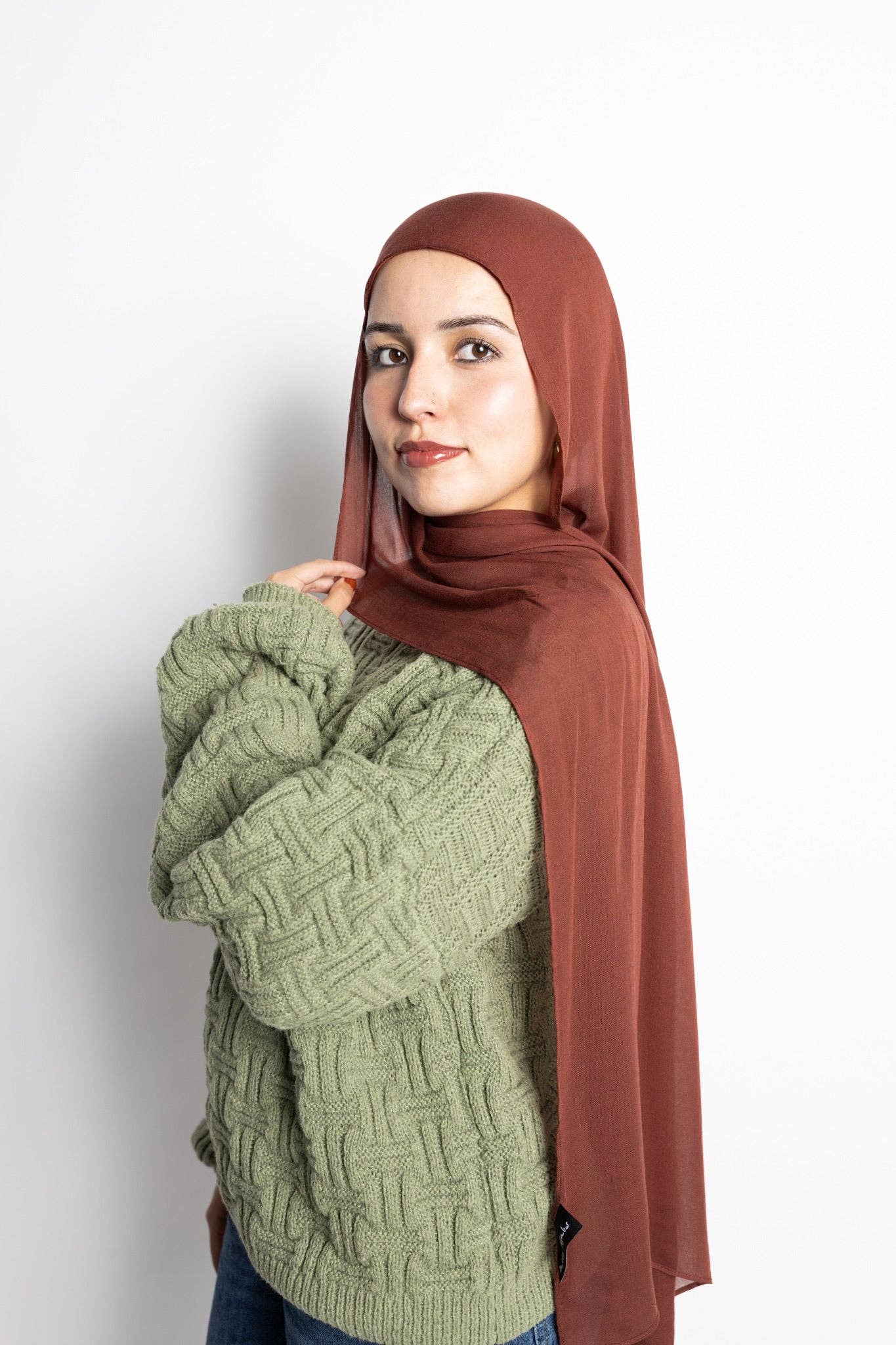 Bella Hijabs - Wholesale Hijab - Women's - Modal Hijab - Spiced Cocoa