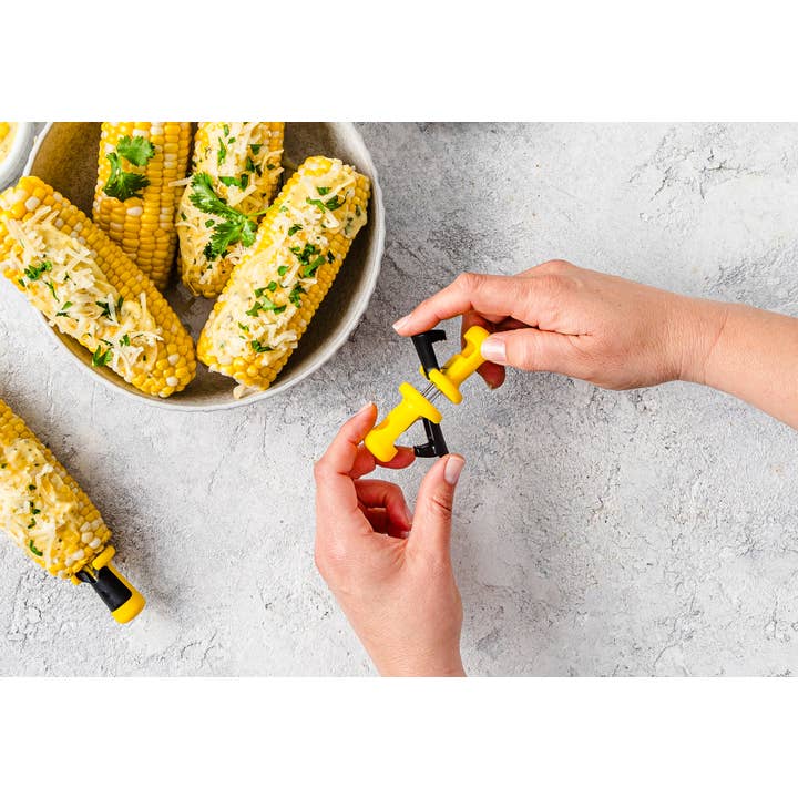 Dreamfarm - Wholesale Corn Holders/Tools - Lockorns - Anchor Lock Corn Holders - CDU7