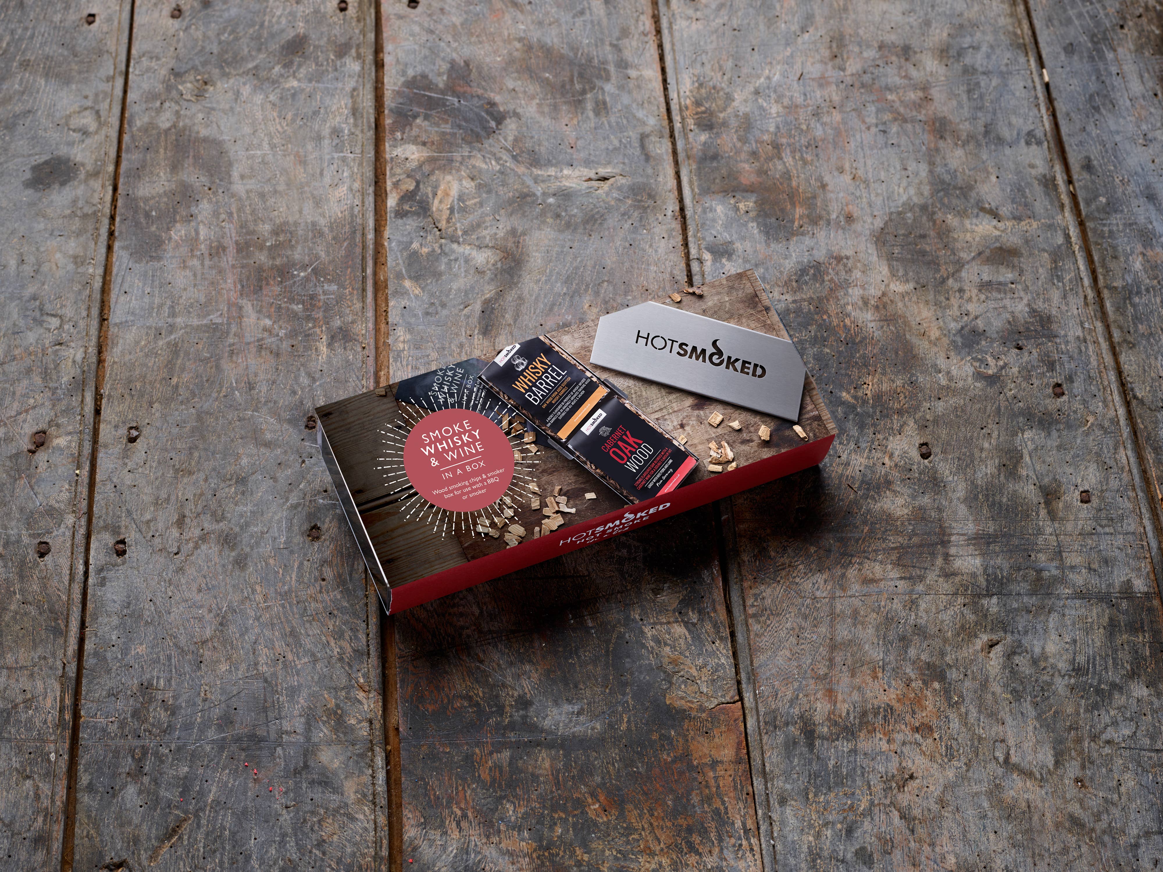 Hot Smoked – wholesale DIY food kit – Smoke, Whisky & Wine in a Box3