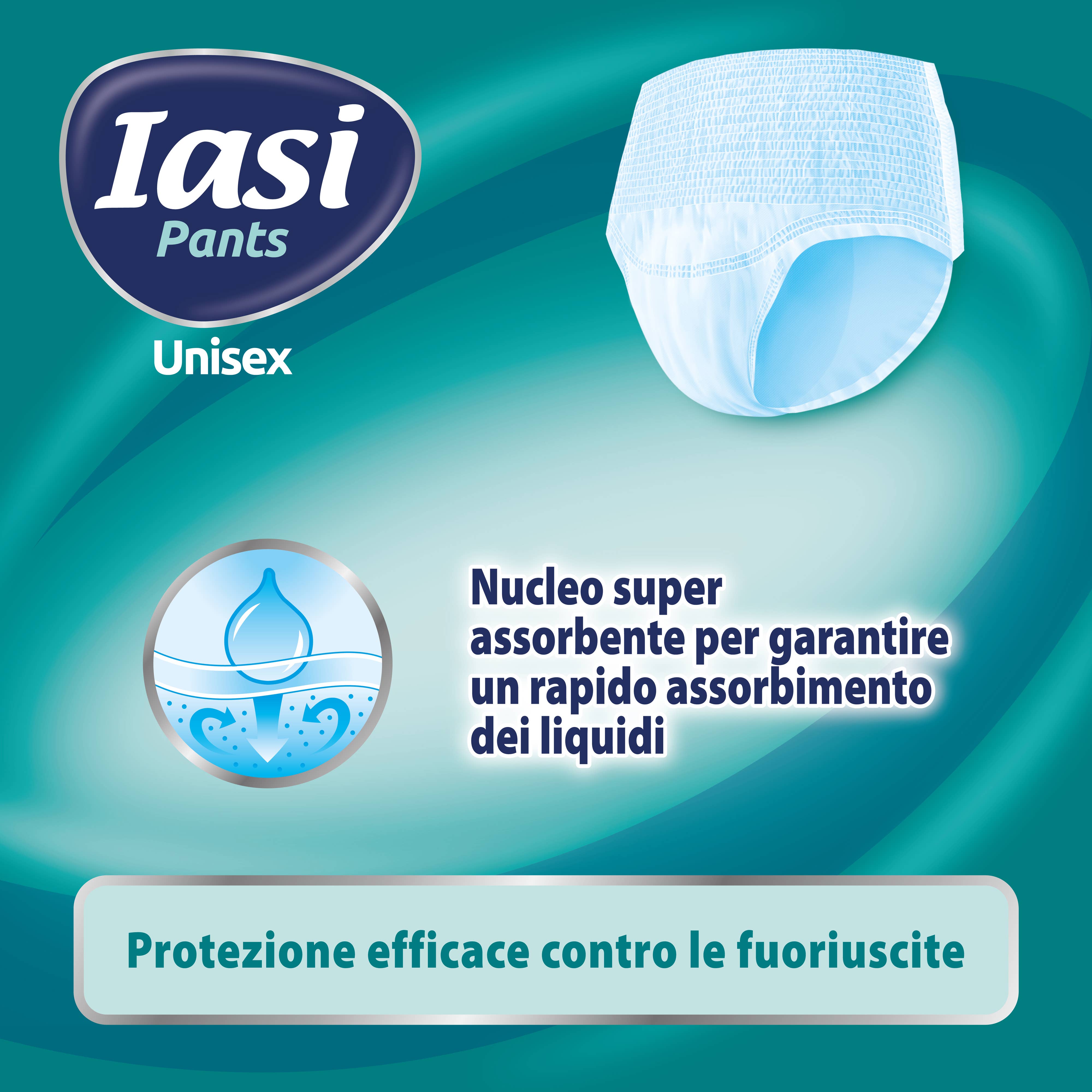 Babylino - Wholesale Incontinence Aid - IASI Unisex High Protection Pants Size S, Extra Absorbency, 14 Units3