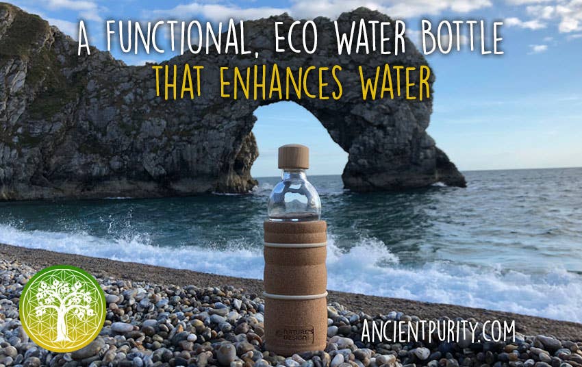 Ancient Purity - Wholesale Water bottle - Glass Energy Bottle | Sacred Geometry | Flower of Life3