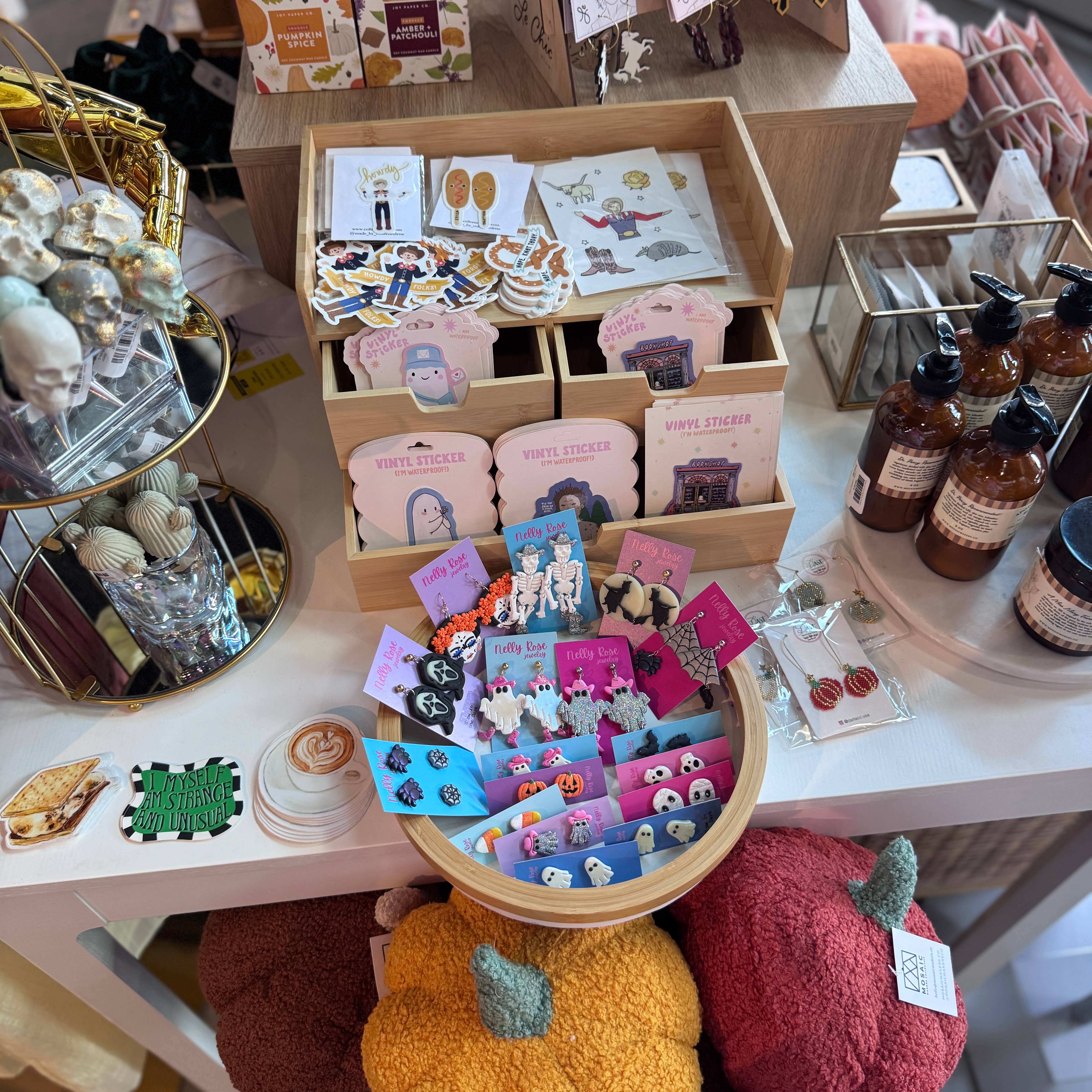 Nelly Rose Jewelry - Wholesale Dangle Earrings - Sourdough Bread Earrings | Handmade | Polymer Clay8