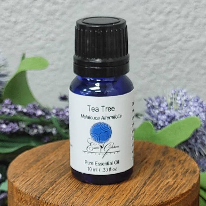 100% Pure Tea Tree Essential Oil for wholesale by Earth Goddess Apothecary