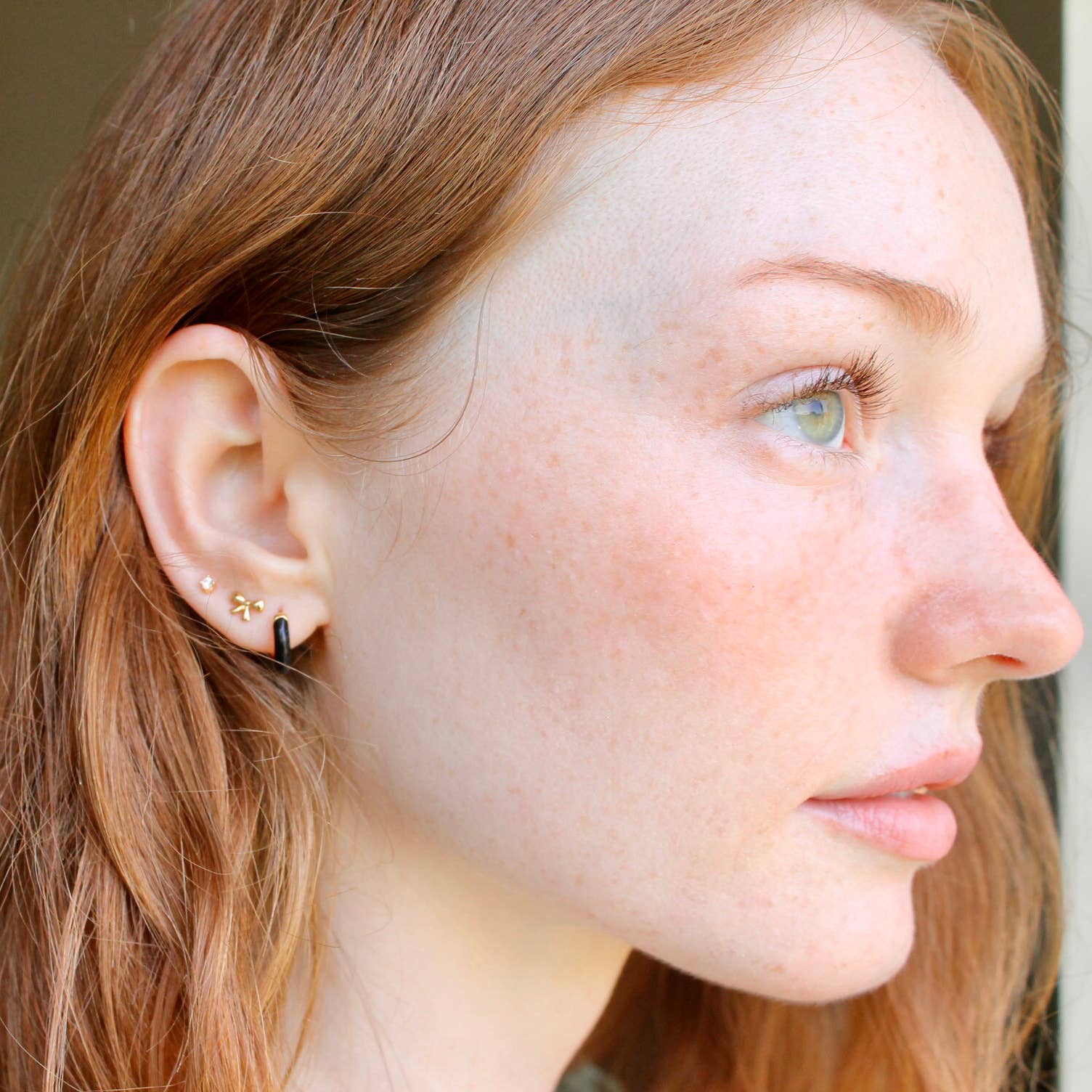 Kris Nations - Wholesale Stud/Post Earrings - Bow Stud Earrings 18K Gold Vermeil | Sterling Silver Nickel Free Hypoallergenic Ships from CA4