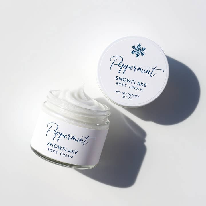 Beautique Goals - Wholesale Body Balm/Butter - Peppermint Snowflake Body Cream3