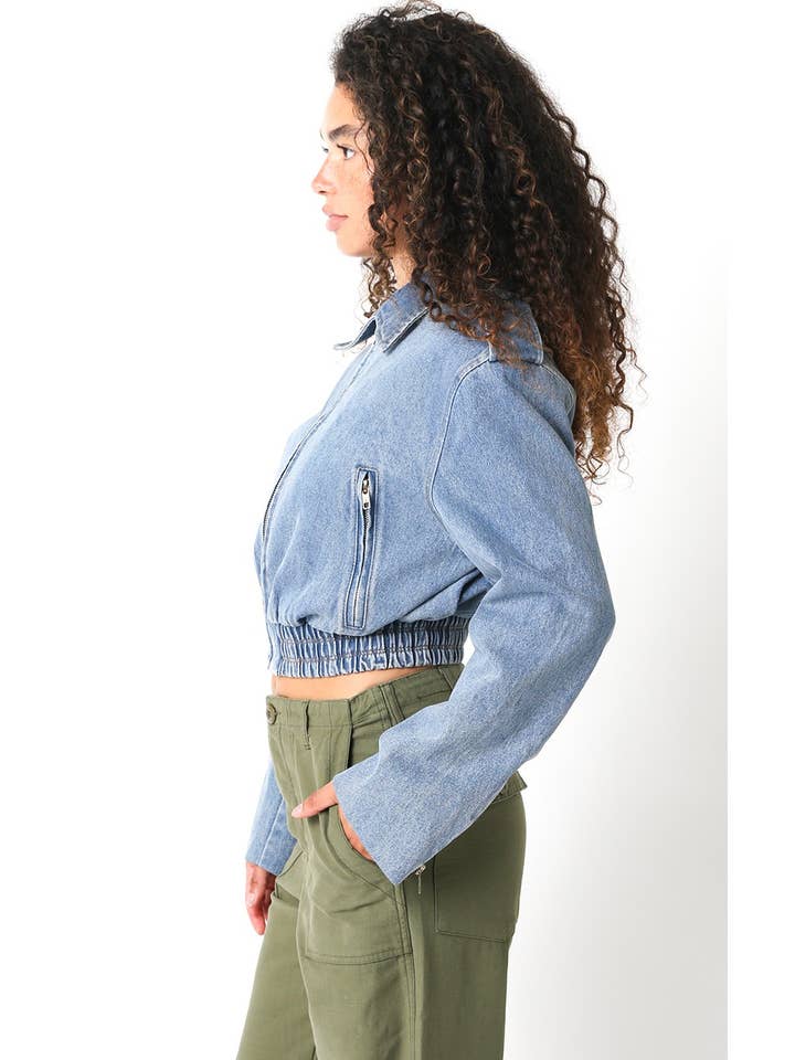 Cameron Denim Jacket for wholesale on Faire1