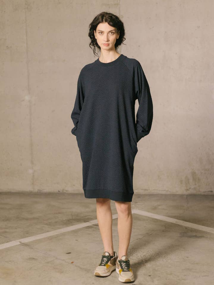 Blå kjole for engroshandel hos PAN Producto Básico