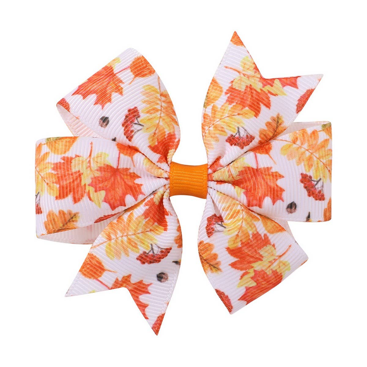 ACCITY - Wholesale Hair Clip - Kids - Thanksgiving Turkey Pumpkin Tail Hair Clip_CWAHA66819