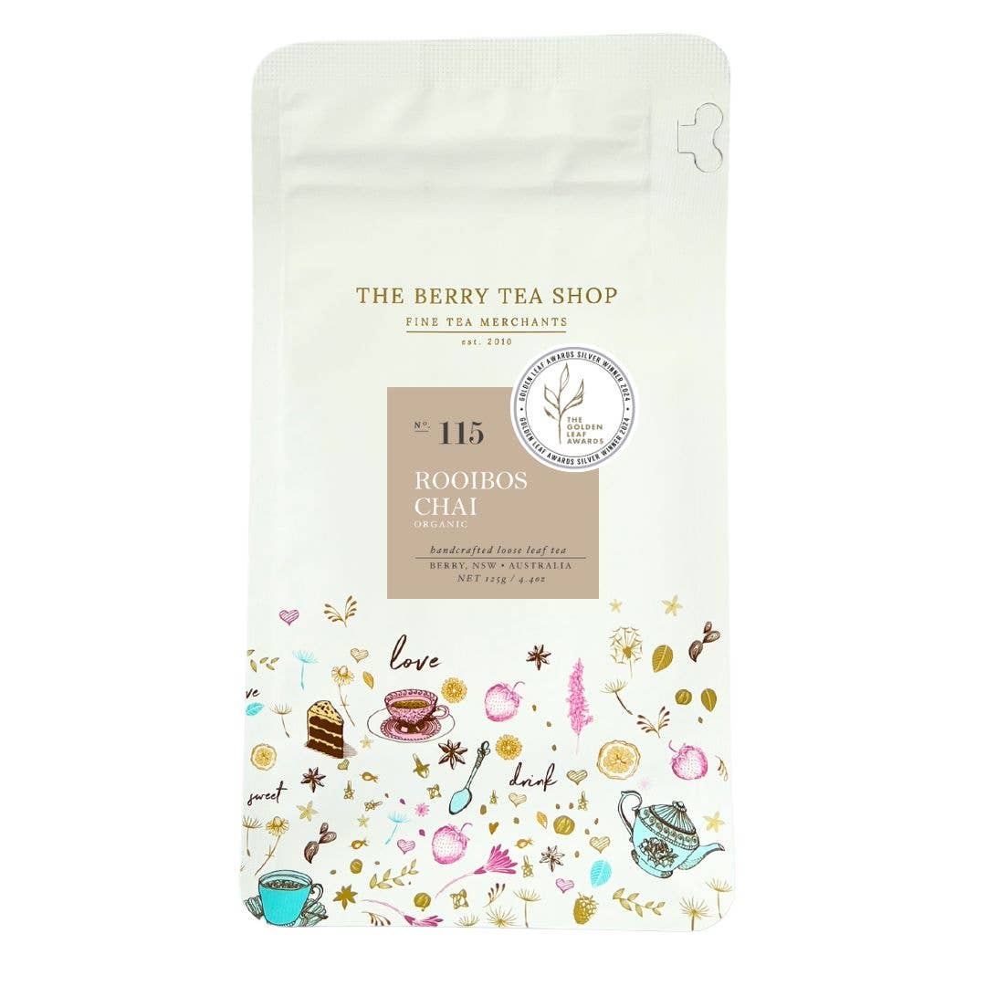 The Berry Tea Shop - Wholesale Loose tea - NO. 115 ROOIBOS CHAI - ORGANIC 2
