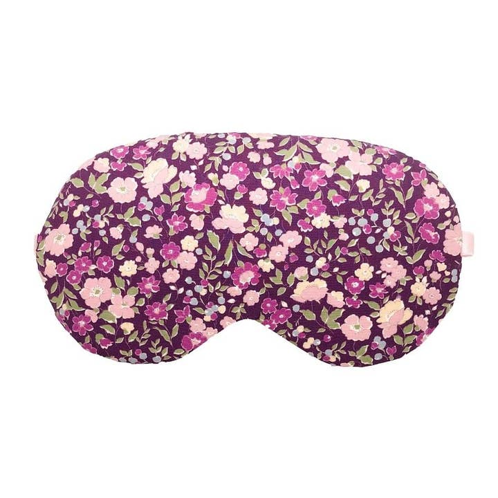 Sweet Violets - weighted Crystal Sleep Mask for wholesale by Sleep Crystals