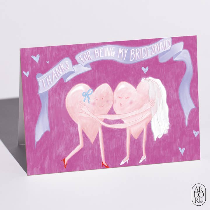 Carte de remerciements - « Remerciements sincères, la mariée » pour la vente par ArdorU