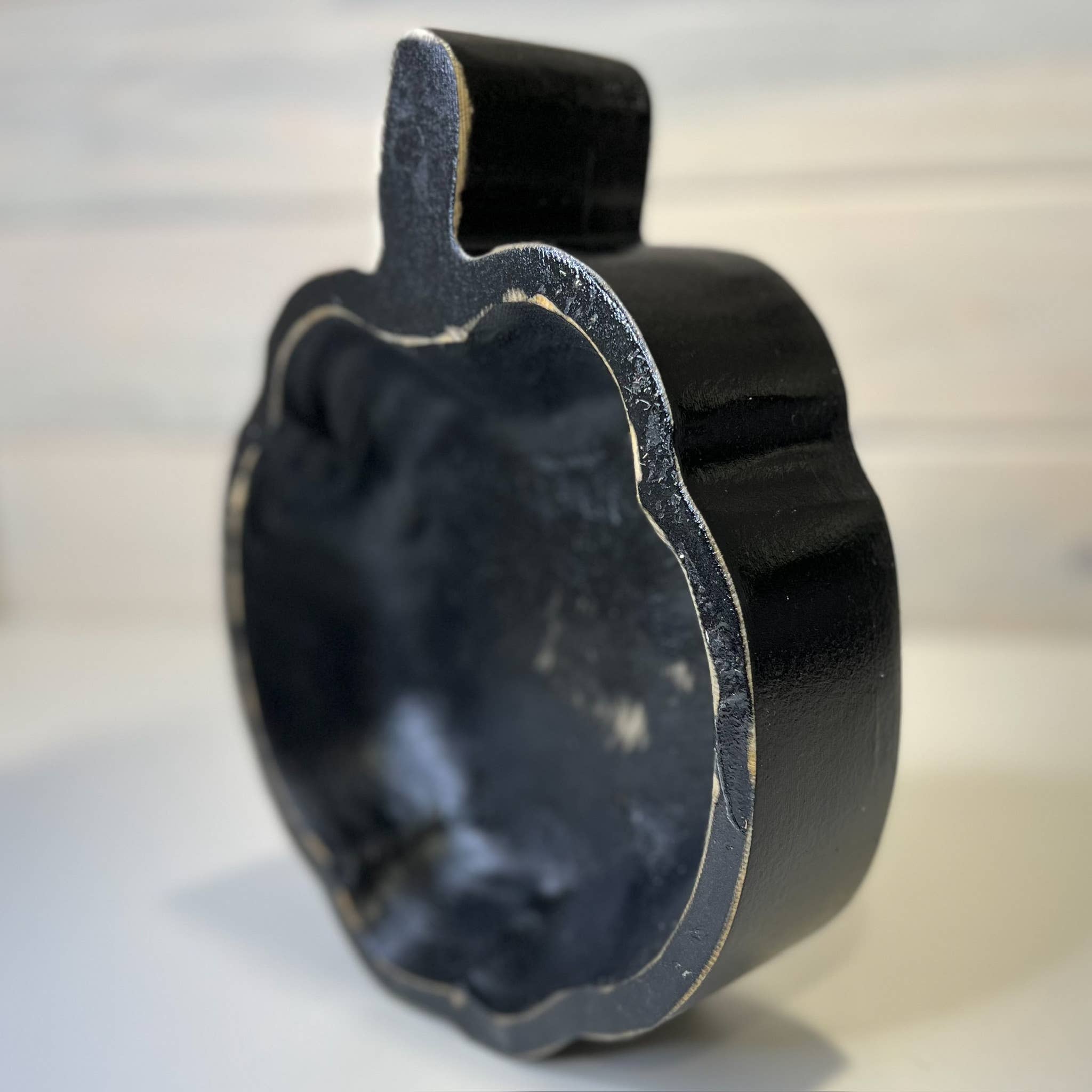 Wood Bowl Candle Supply - Wholesale Candle Holder - Pumpkin Farmhouse Safe Candle Ready Rustic Wood Dough Bowls8