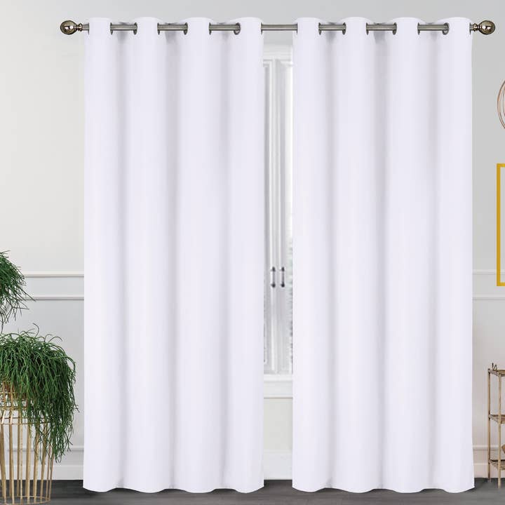 J&V TEXTILES - Wholesale Curtain - 2 Pack - 55'' X 84'' Solid Thermal Blackout Panels (19 Colors)31