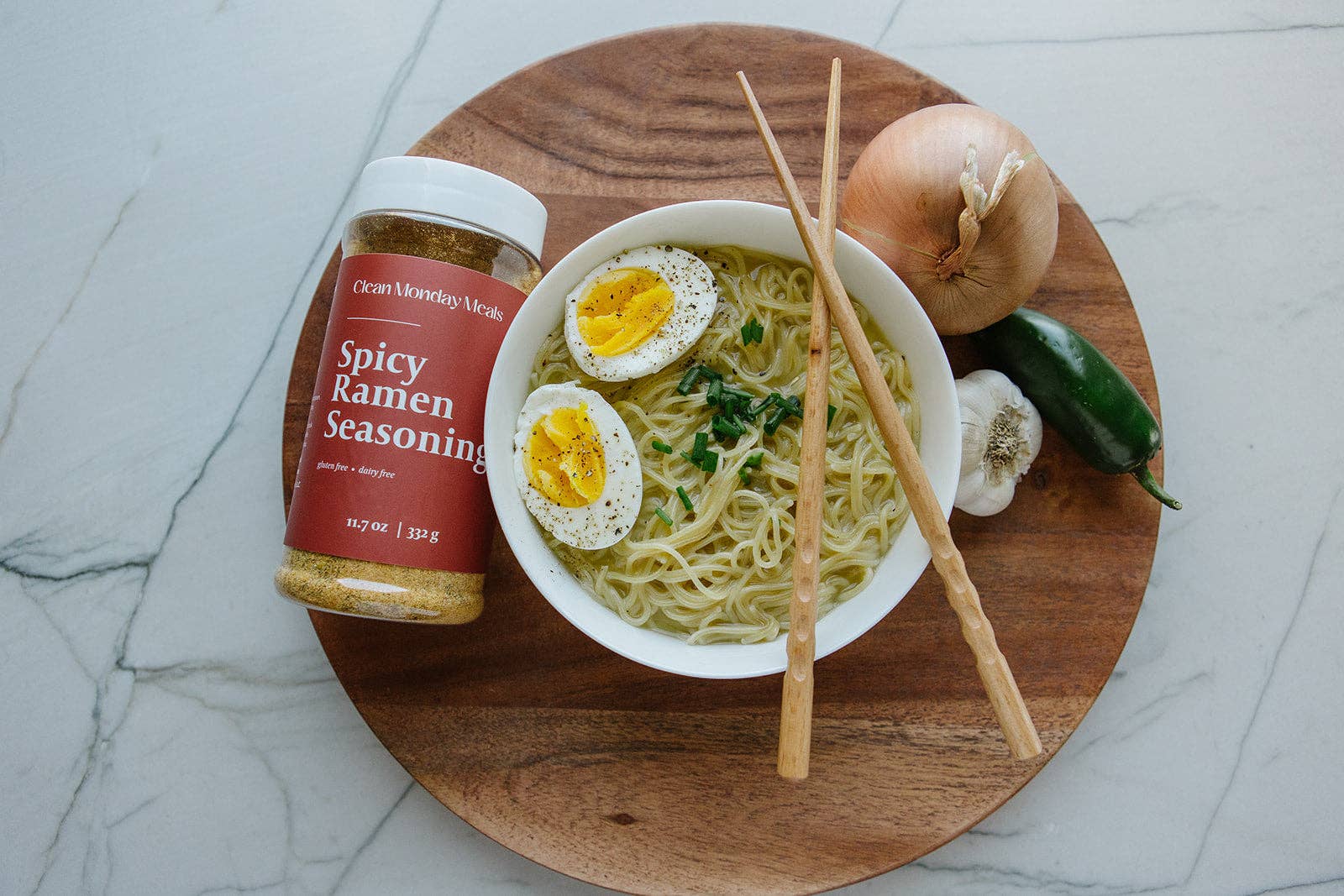 Clean Monday Meals - Vente Mélanges d'épices séchées - Assaisonnement épicé pour ramen6