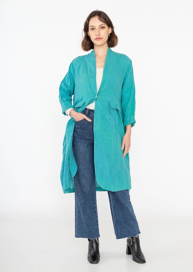 LINEN & COTTON HOUSE - Wholesale Jacket - Women's - 1142 SPRING SUMMER CLOTHING LINEN JACKET40