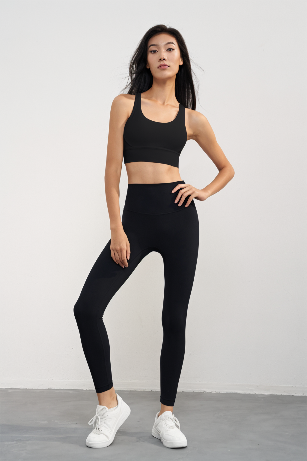 91thelabel - Wholesale Activewear Set - Women's - Isabella Strappy Back Sports Bra & Legging Activewear Set 21