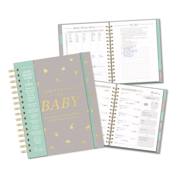 Studio Oh! - Wholesale Planner - Countdown to Baby Undated Pregnancy Planner2