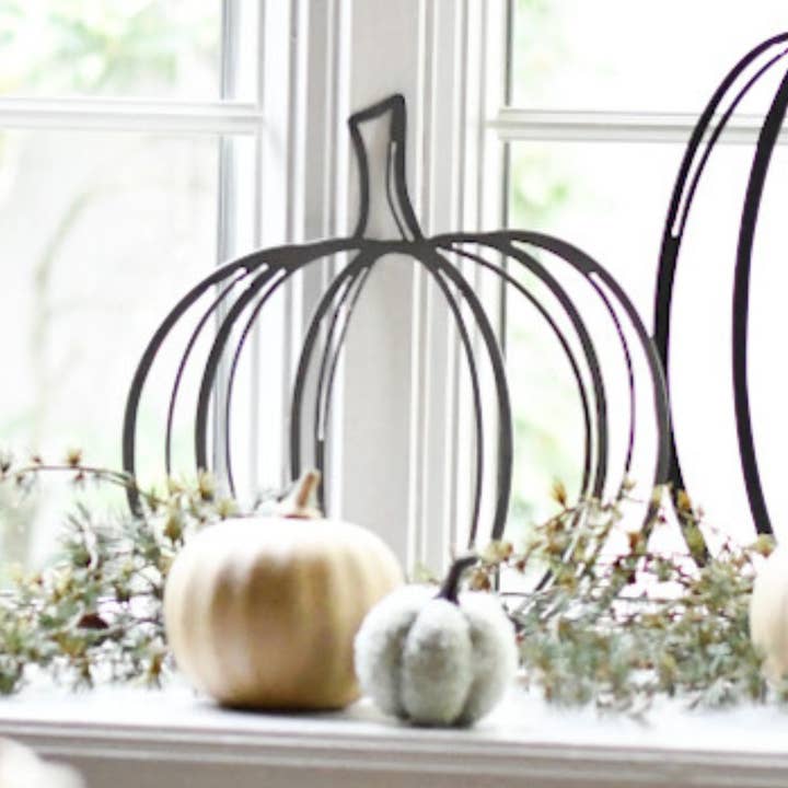 Keystone Steel Co. - Wholesale Sign - Pumpkin Steel Wall Decor (1pc)