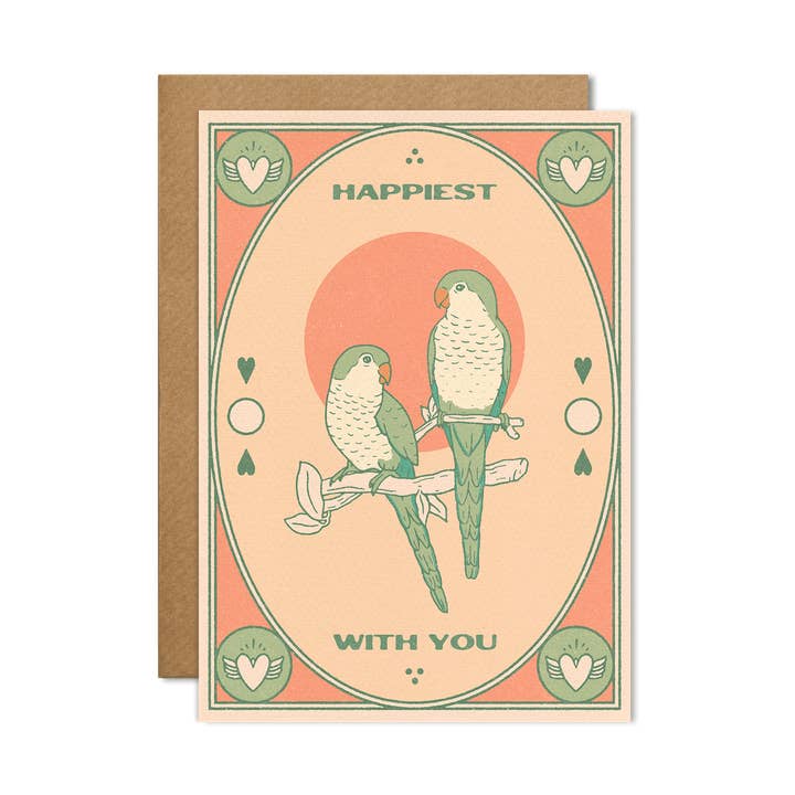 Lykkeligste med dig kort for engroshandel hos cai & jo