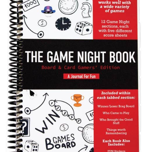 The Game Night Book for wholesale by QMDirect