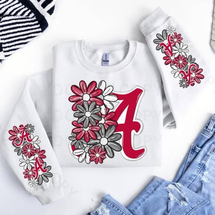 Alabama Floral : Game Day - Sweatshirt for wholesale by Cash & Drix Wholesale