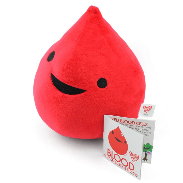 I Heart Guts | Organ Plushies Wholesale – wholesale Stuffed/plush toy – Kids & baby – Blood Drop Plush - All You Bleed is Blood2