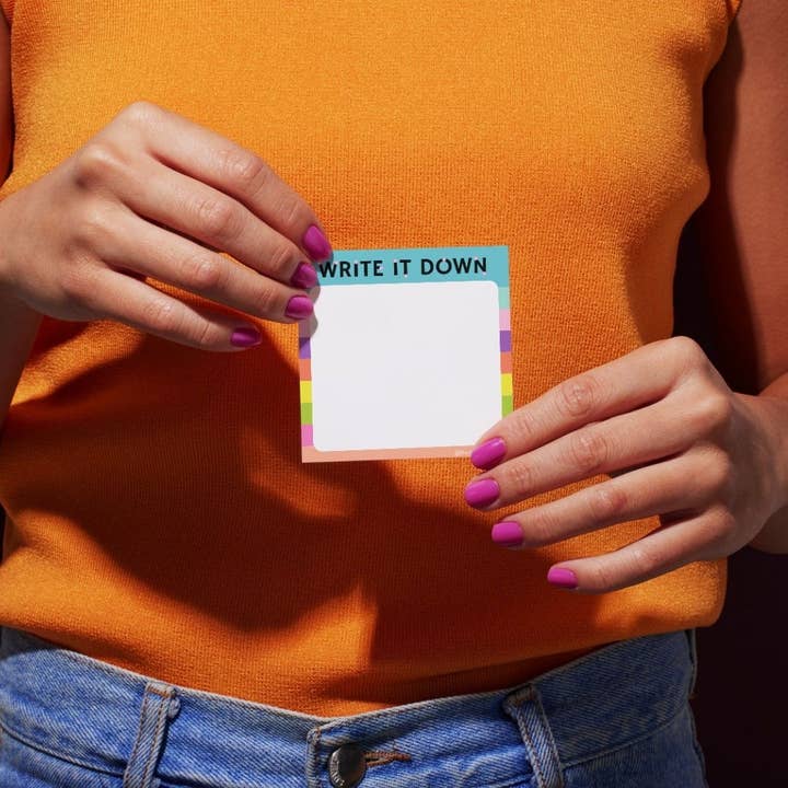 Hustle & Hope - Wholesale Sticky Notes - Write It Down Sticky Note1