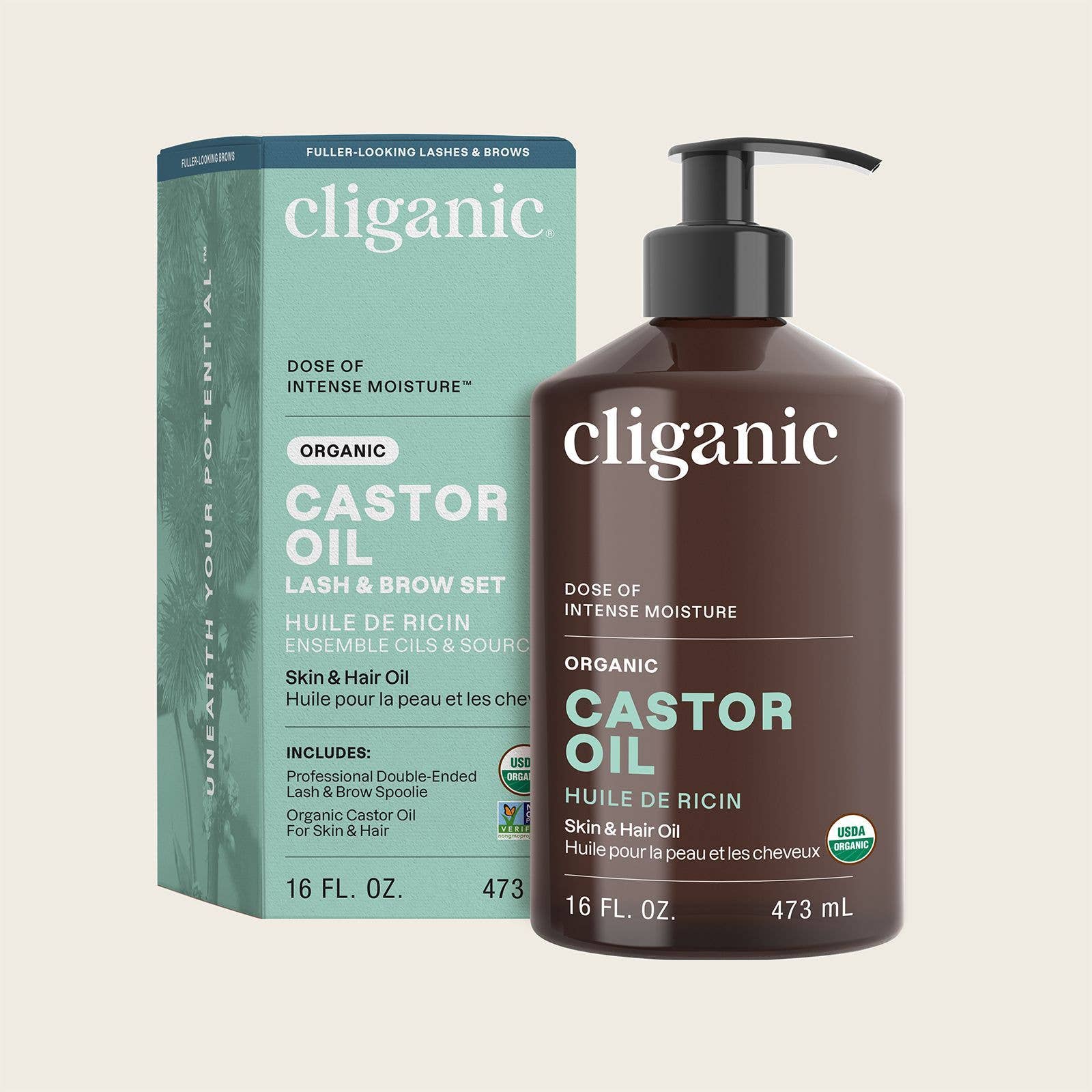 Cliganic - Wholesale Bath/Body Oil - Organic Castor Oil6