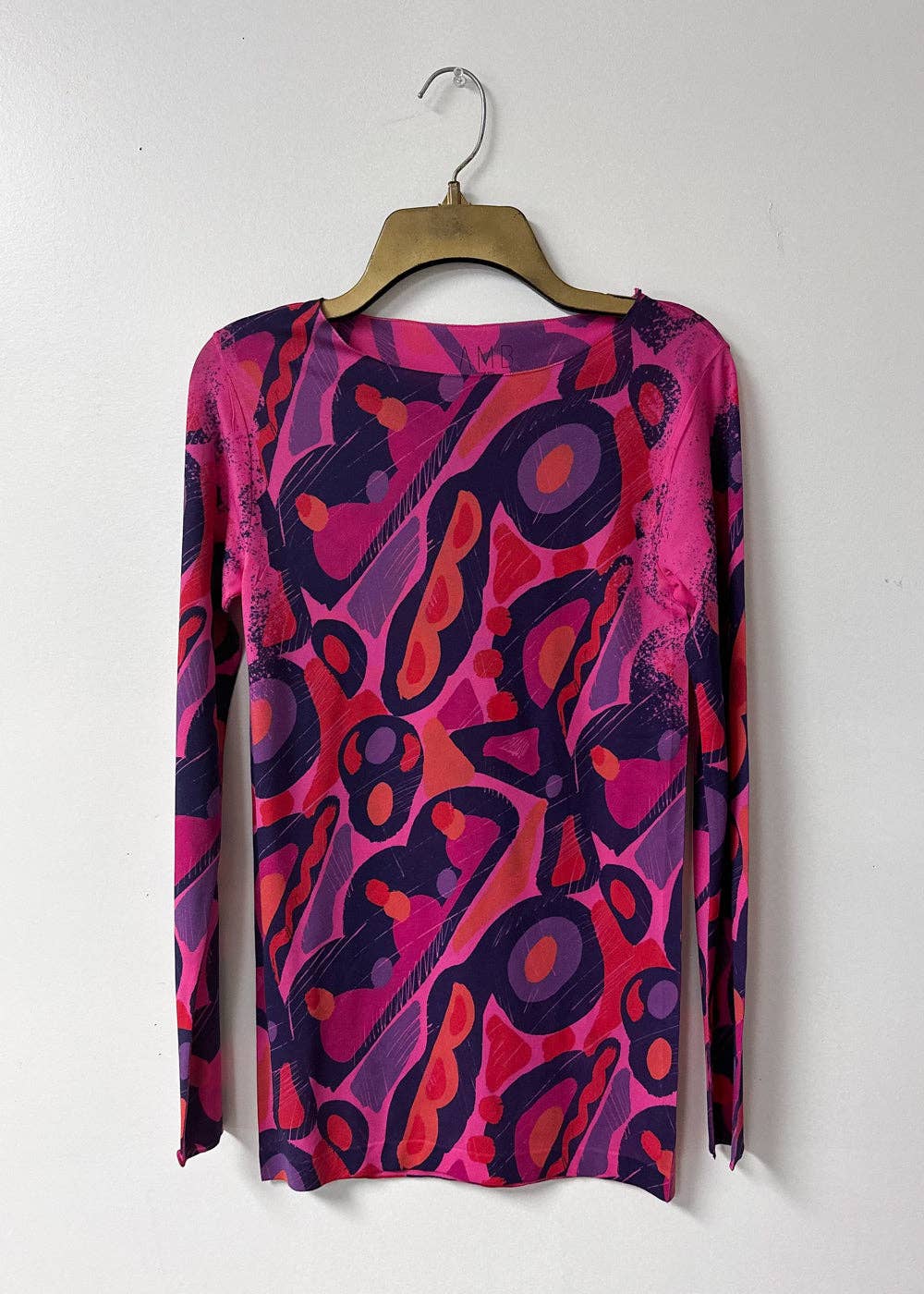 AMB Designs - Wholesale Blouse - Women's - 60's Second Skin Raw Edge Top7