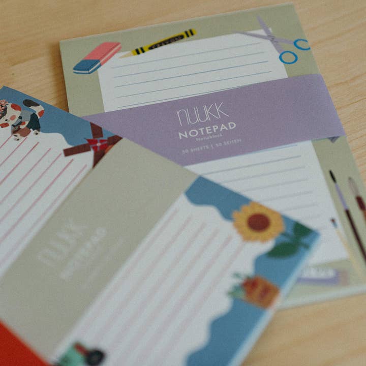 nuukk GmbH - Wholesale Notepad - Notebook "School" | 50 pages2