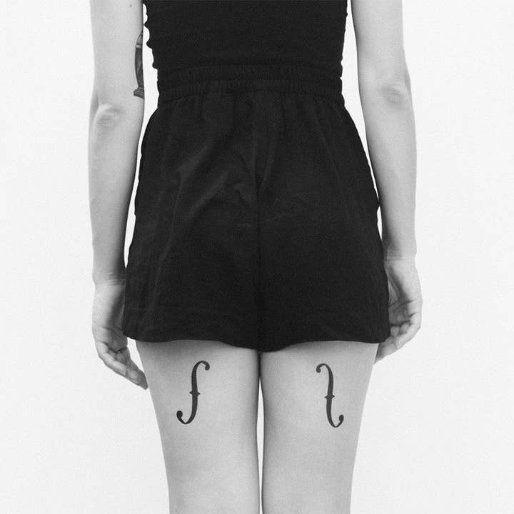 THE F Tattoo (pack of 2) for wholesale by Tattoonie