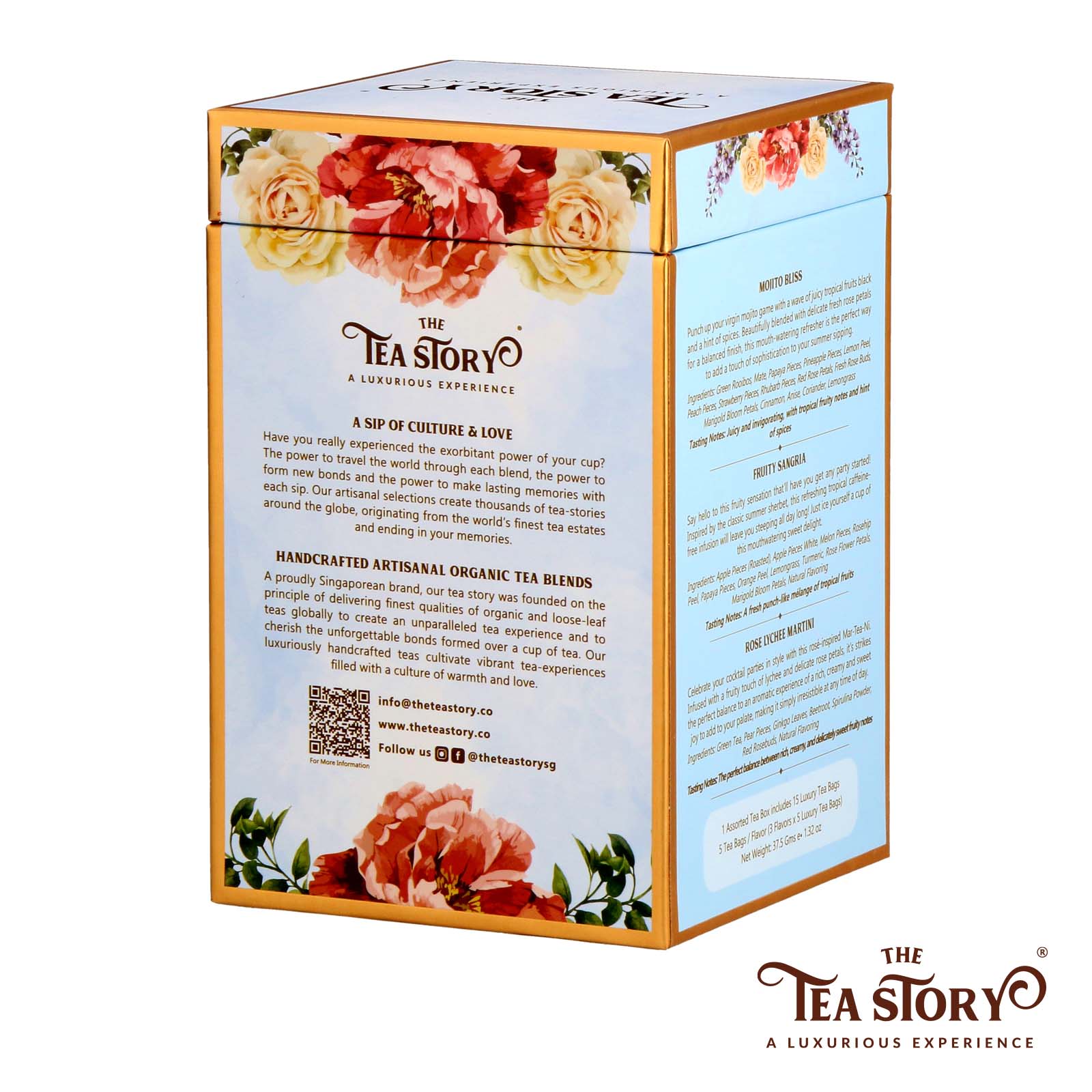 The Tea Story - Wholesale Tea Bags - Cocktail Blends Assorted Tea Box3