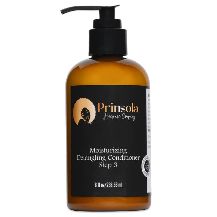 Moisturizing Detangling Conditioner - Step 3 for wholesale by Prinsola Haircare Company