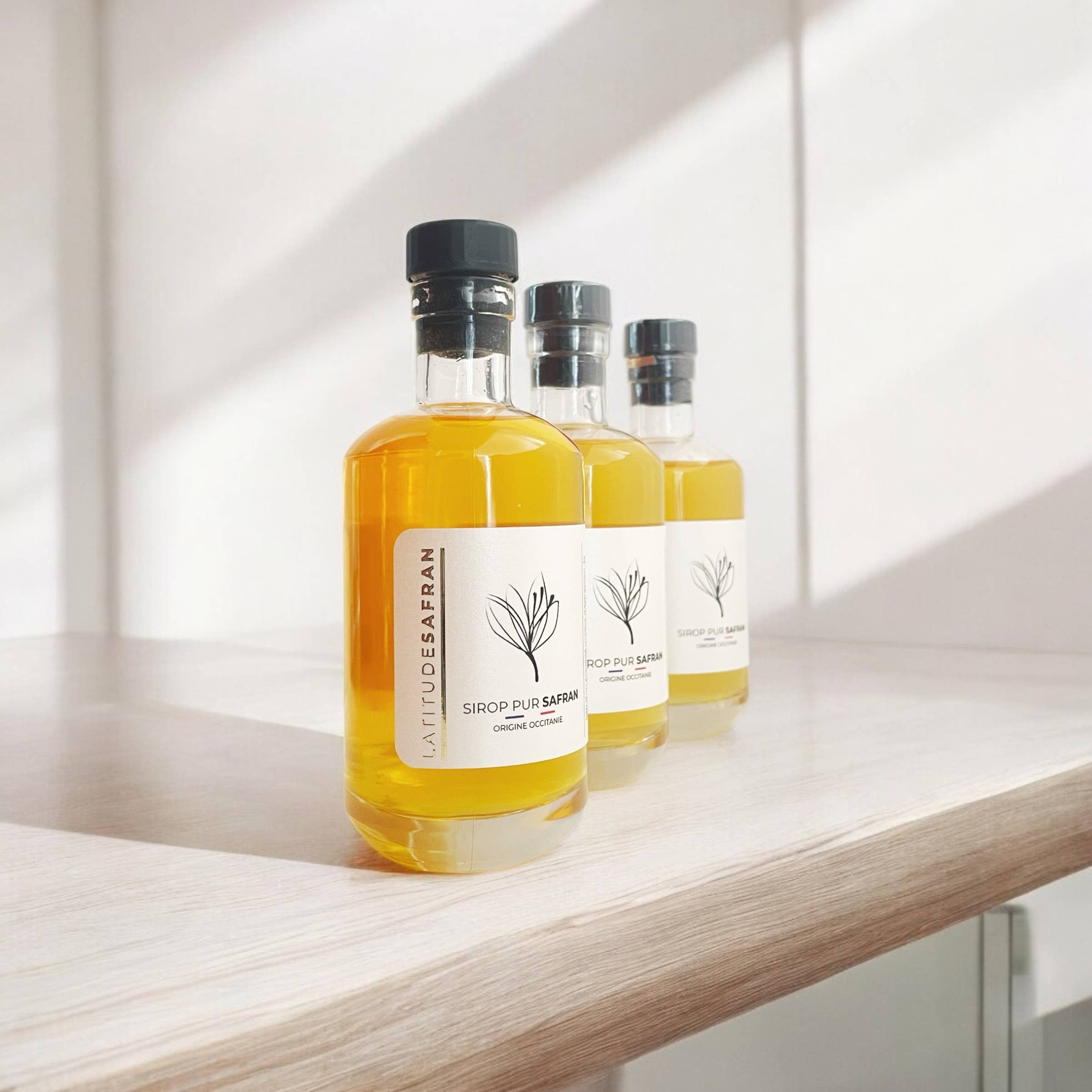 Latitude – wholesale Smaksatt sirap – Ren Saffranssirap - 20 cl2