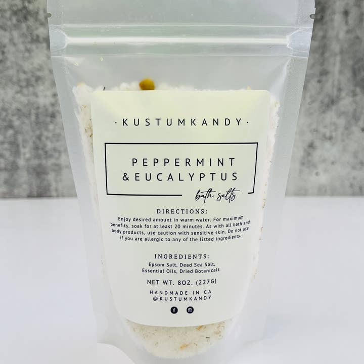 Bad Salt Refill Pepparmynta + Eukalyptus för wholesale av KustumKandy