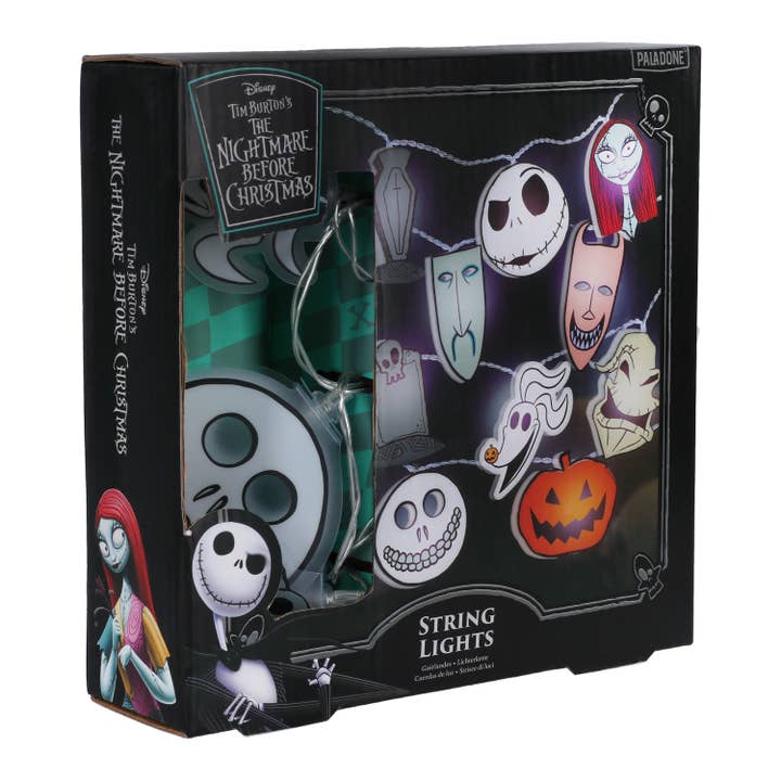 Paladone UK – wholesale String lights – Nightmare Before Christmas Character String Lights