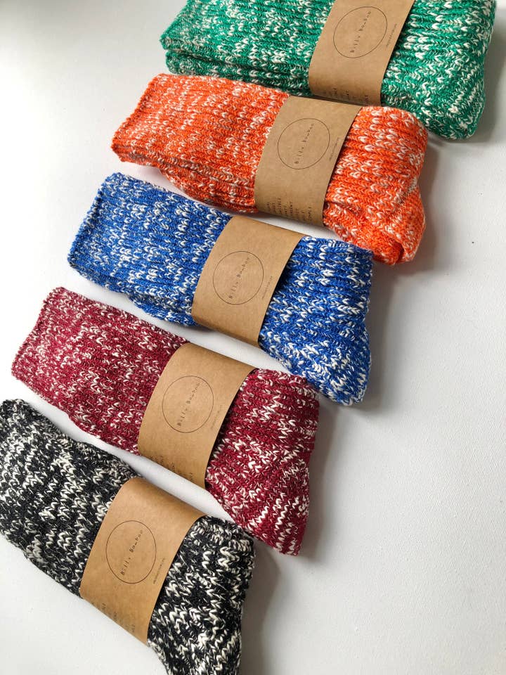 Billy Bamboo - Wholesale Socks - Unisex - TOKYO SLUB COTTON SOCKS33