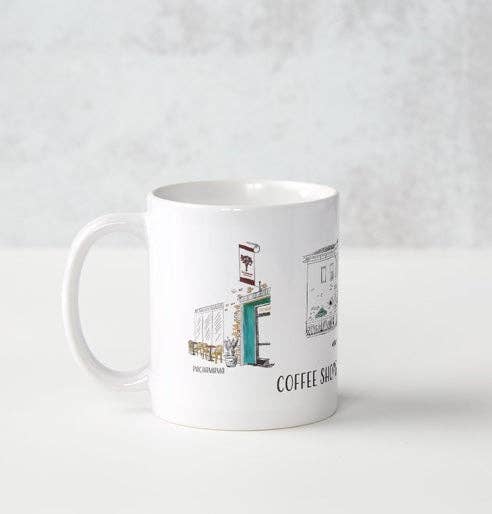 PriyaOriginalsArt - Wholesale Coffee Mug - Coffee Shops of Sacramento - Mug8