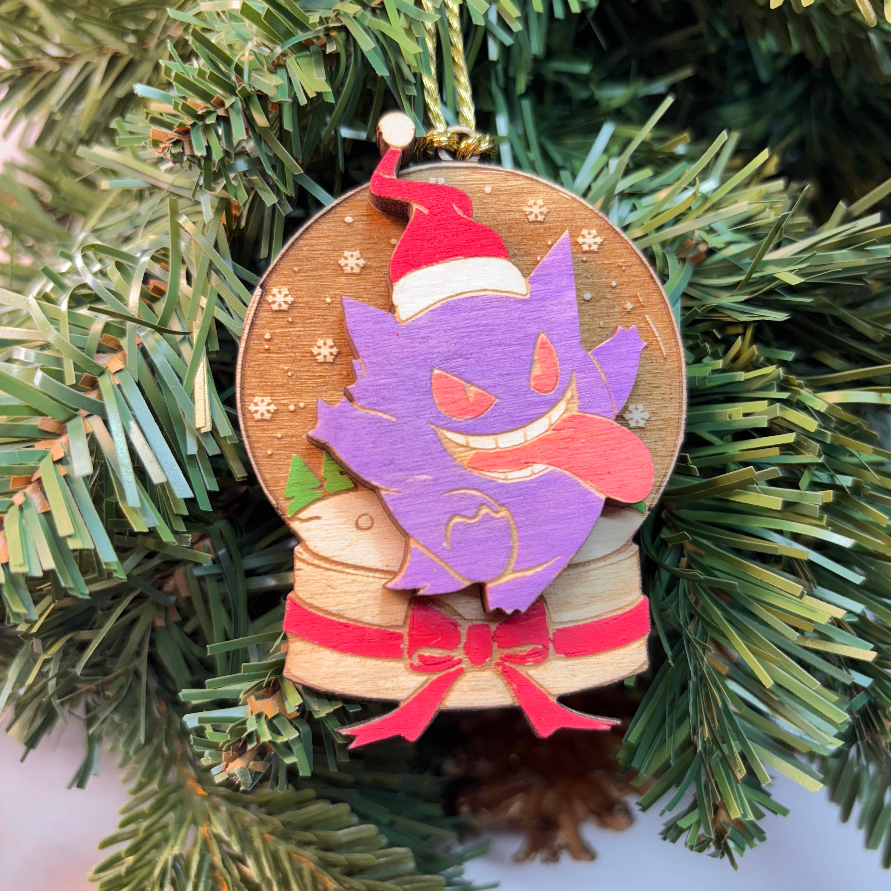 Studio Rima - Wholesale Ornament Set - Pokémon Christmas Ornaments - 30pcs - Wooden Ornaments6