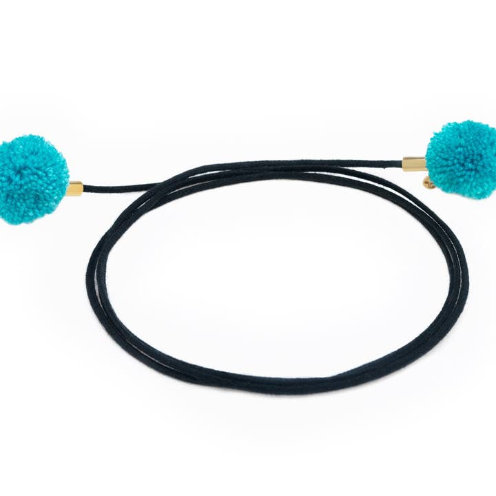 Binde Justerbar Pompom Choker for engroshandel hos Viviane Guenoun