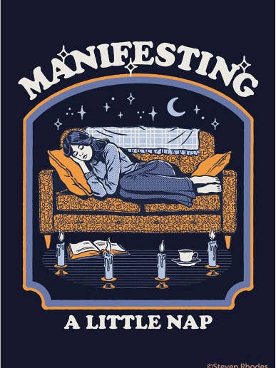 MAGNET: Manifesting a little nap - Steven Rhodes for wholesale by Ephemera