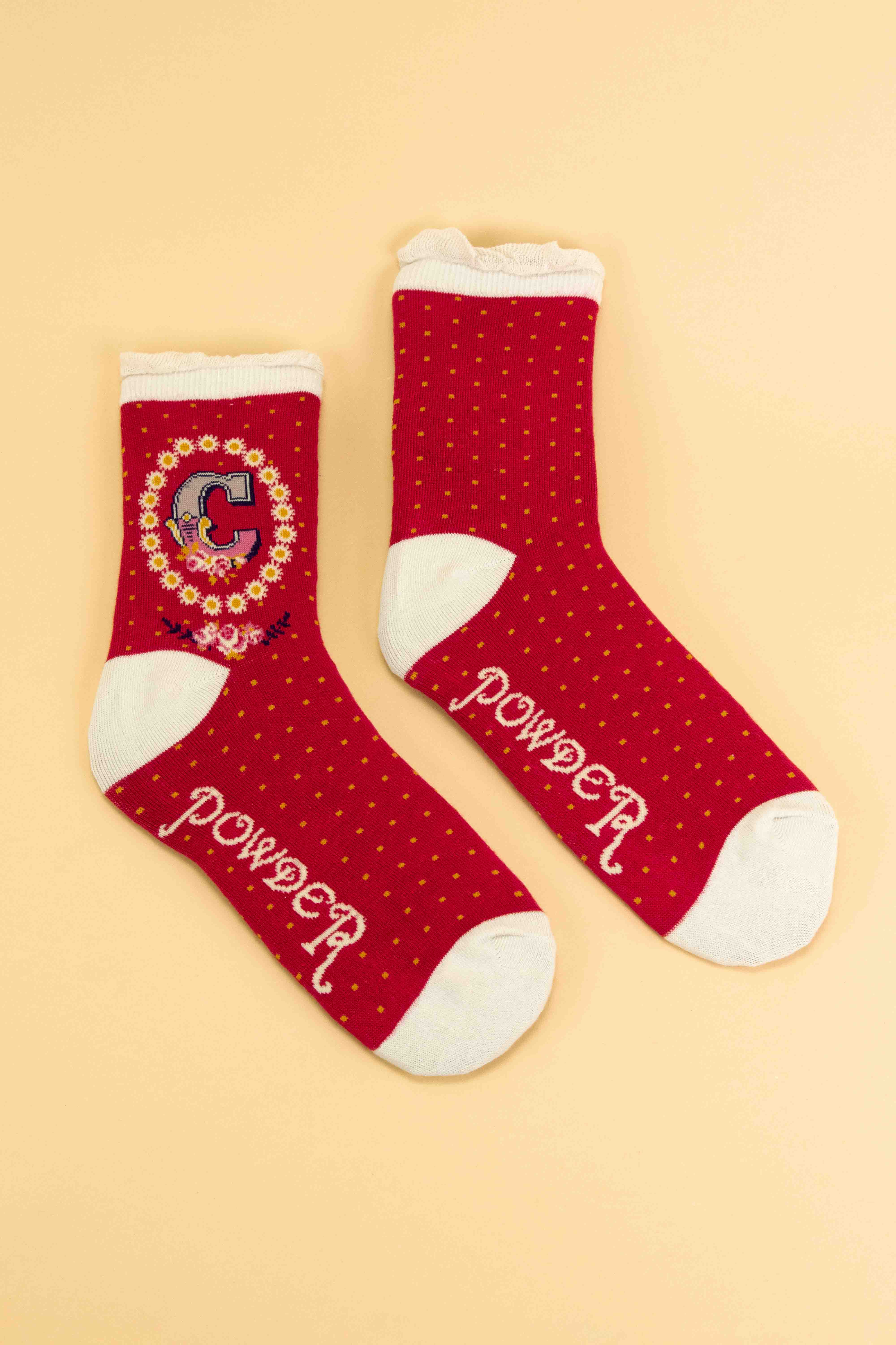Powder Design - Europe - Wholesale Socks - Women's - Letter Ankle Socks32